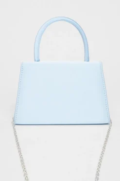 Quiz Top Handle Bag Light Blue Hot