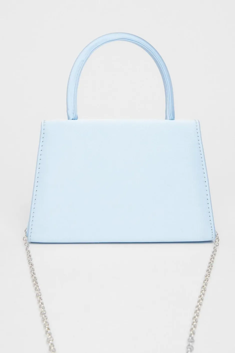 Quiz Top Handle Bag Light Blue Hot