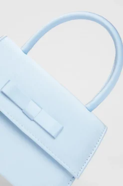 Quiz Top Handle Bag Light Blue Hot