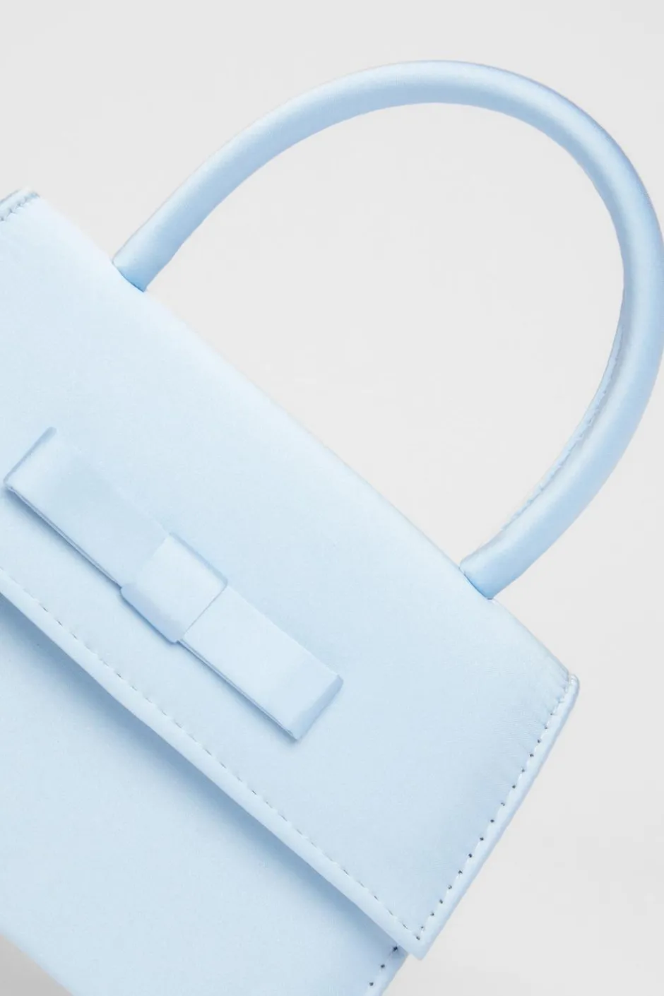 Quiz Top Handle Bag Light Blue Hot