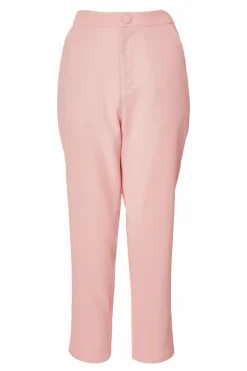 Quiz Light Pink Tailored Trousers Hot