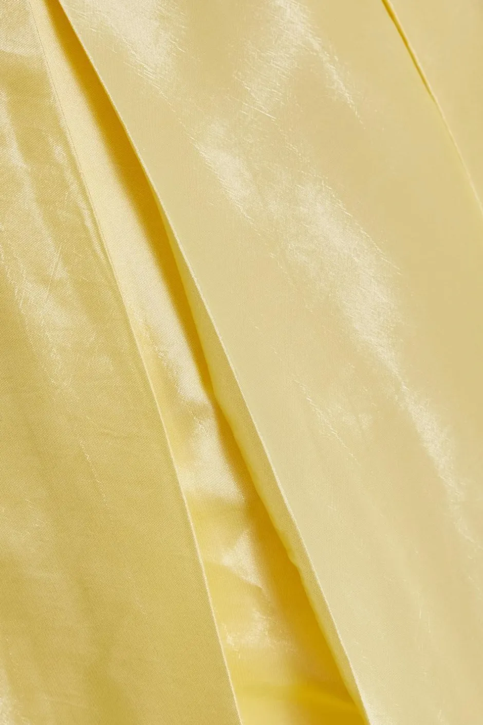Quiz Taffeta Midaxi Dress Light Yellow Discount