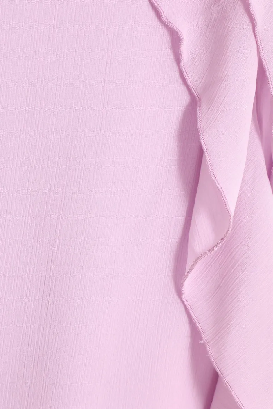 Quiz Chiffon Frill Drape Top Lilac New