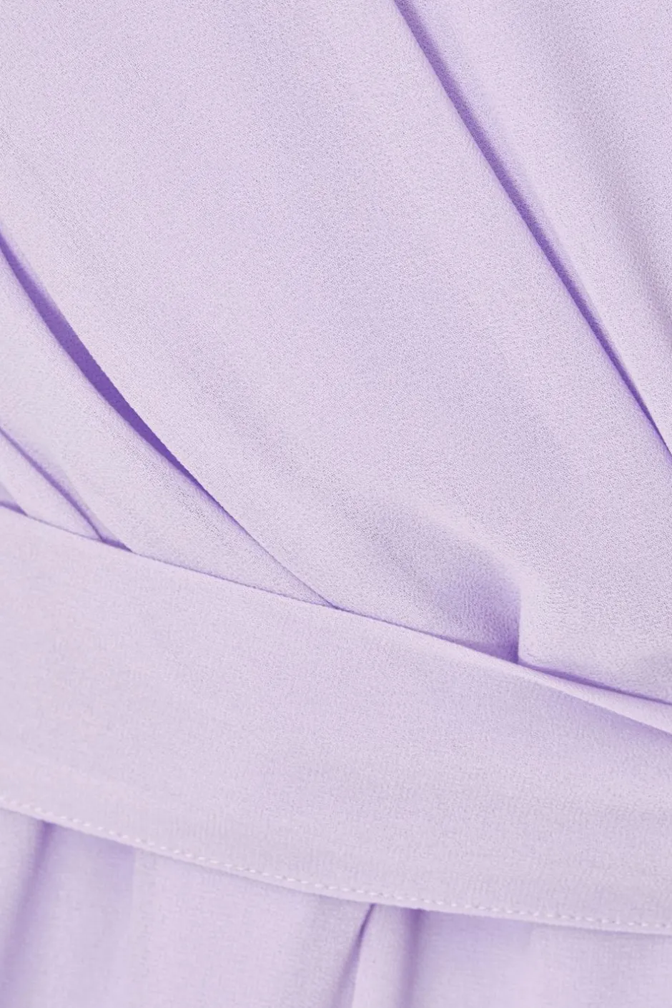 Quiz Lilac Chiffon Long Sleeve Playsuit Outlet