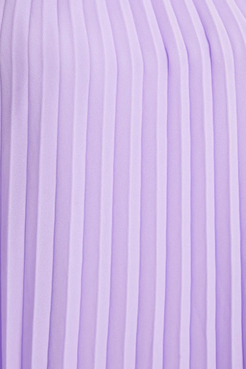 Quiz Lilac Chiffon Pleated High Neck Top