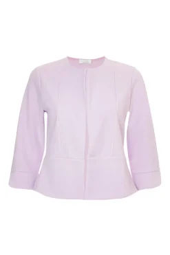 Quiz Lilac Cropped Jacket Best