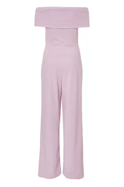Quiz Lilac Floral Corsage Jumpsuit Online