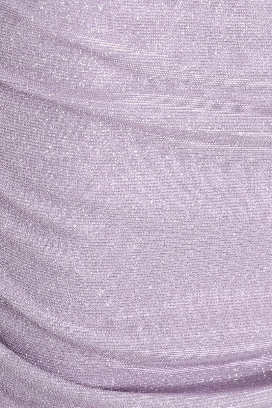 Quiz Lilac Glitter Bardot Bodycon Mini Dress