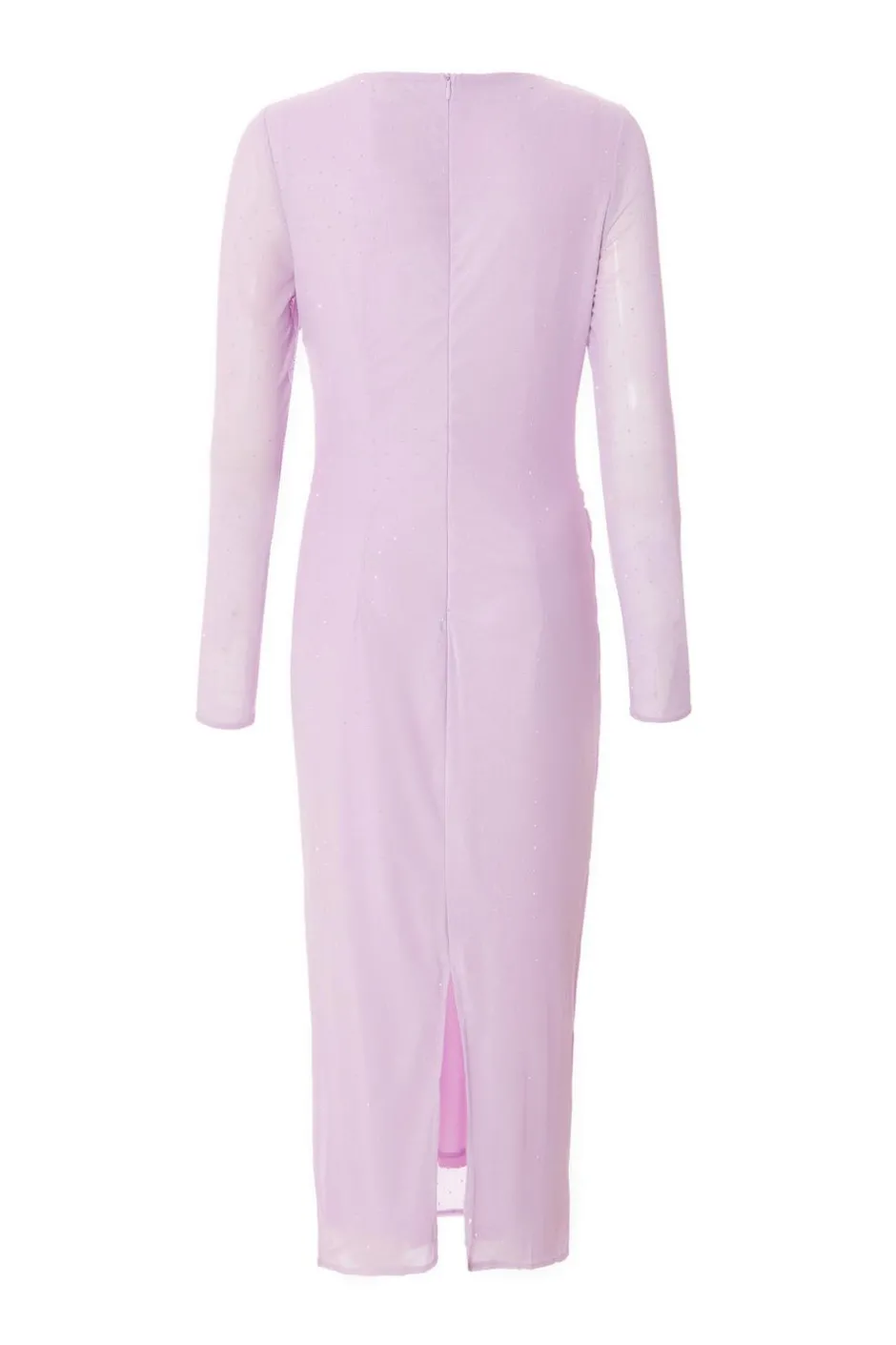 Quiz Lilac Mesh Diamante Midaxi Dress New