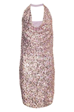 Quiz Lilac Sequin Mini Dress Clearance