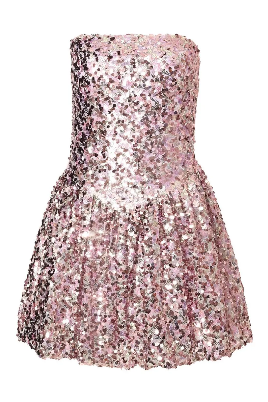 Quiz Lilac Sequin Puff Ball Mini Dress New