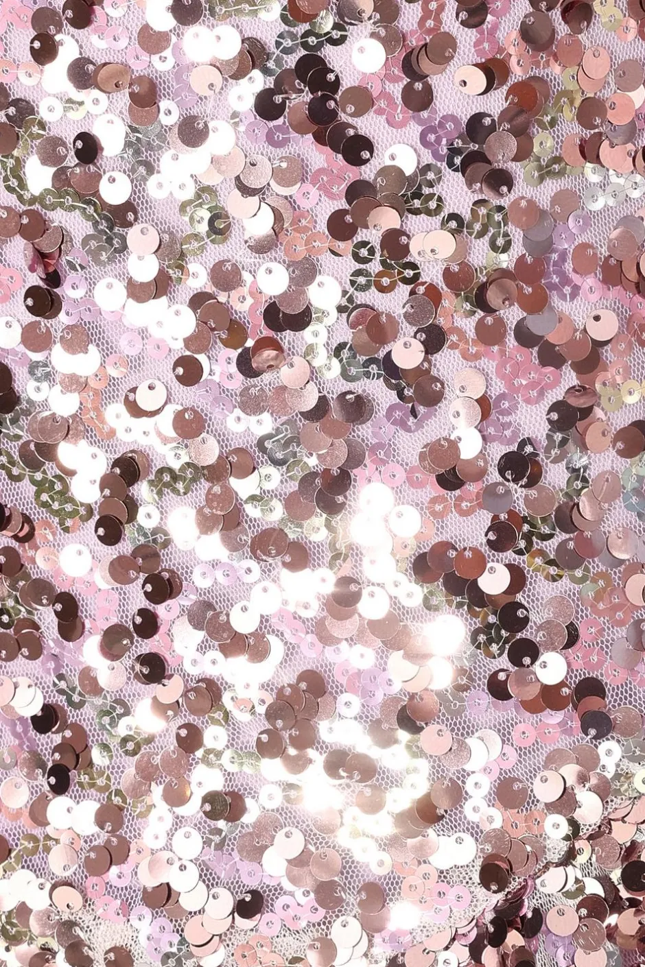 Quiz Lilac Sequin Puff Ball Mini Dress New