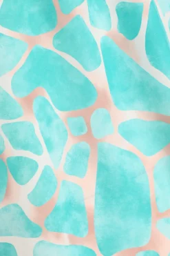 Quiz Mint Giraffe Print Bardot Top Online