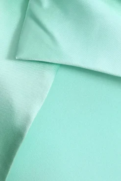 Quiz Mint One Shoulder Bow Maxi Dress Best