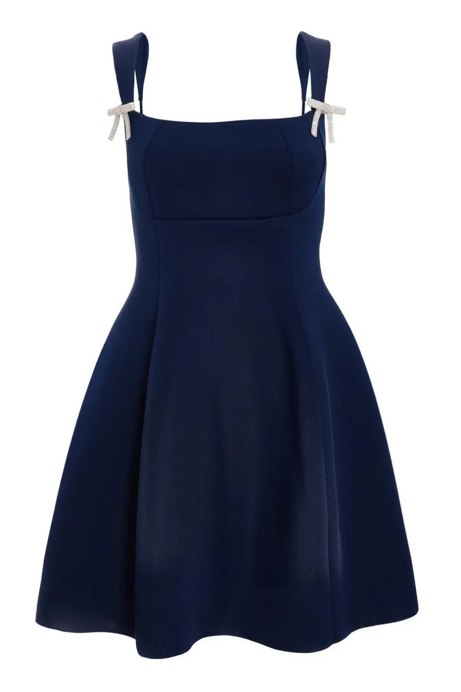 Quiz Navy A-Line Mini Dress Hot