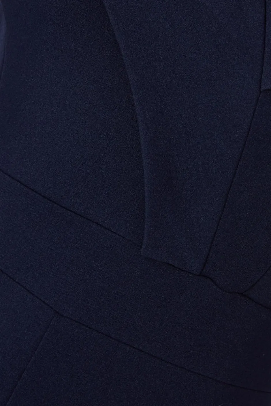 Quiz Navy Bardot Wide Leg Jumpsuit Sale