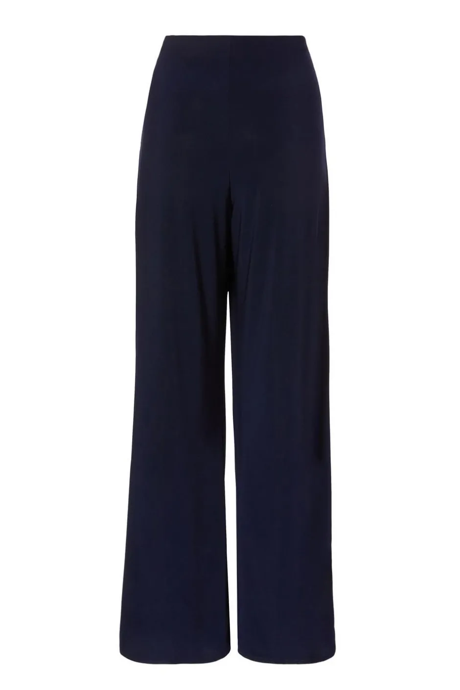 Quiz Navy Buckle Detail Trousers Discount
