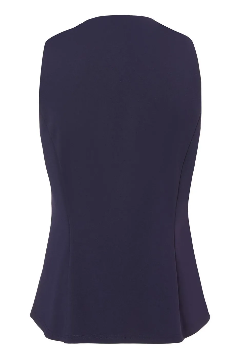 Quiz Button Front Waistcoat Navy Clearance
