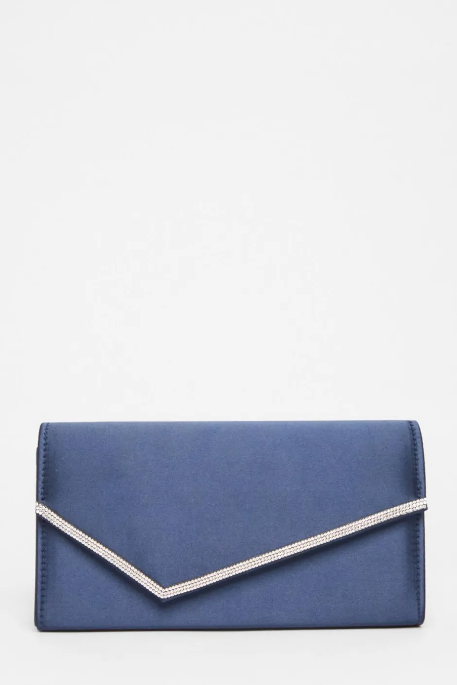 Quiz Diamante Clutch Navy Discount