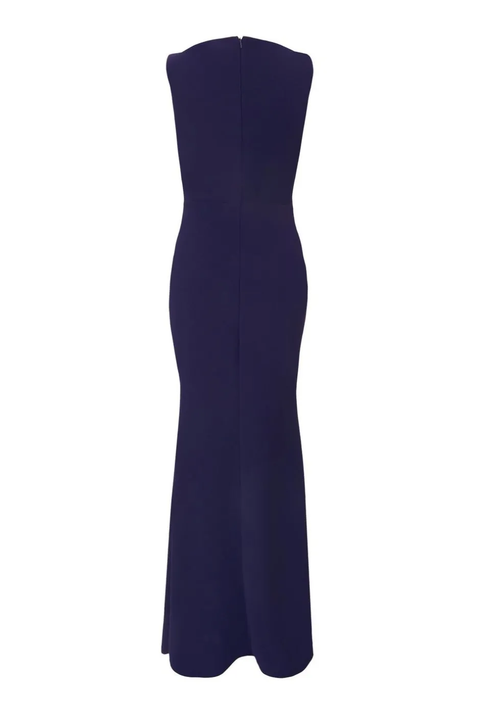 Quiz Navy Diamante Trim Maxi Dress Discount