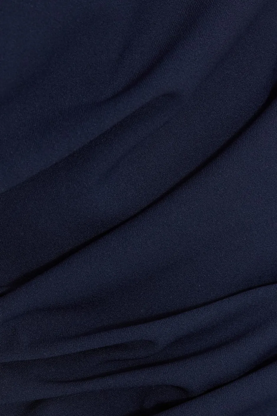 Quiz Navy Drape Neck Top Hot