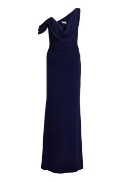 Quiz Drop Sleeve Maxi Dress Navy Online