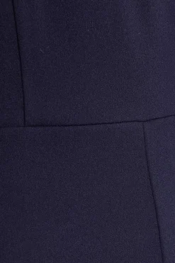 Quiz Navy Halter Neck Jumpsuit