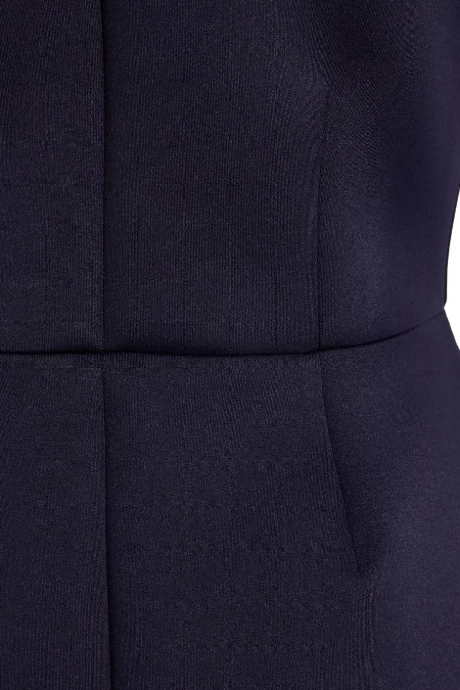 Quiz Navy High Neck Mini Dress New