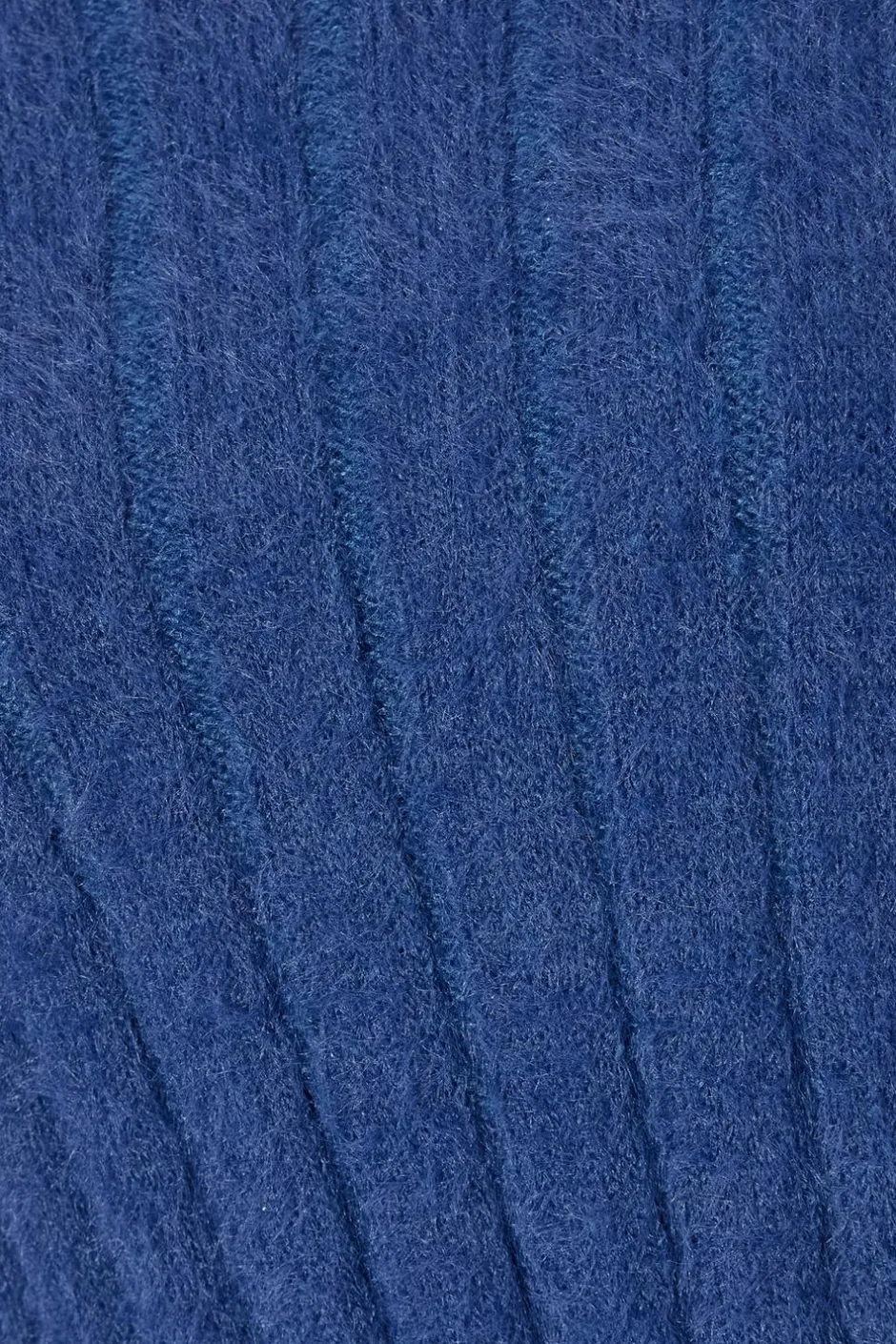 Quiz Knit Cropped Jumper Navy Discount