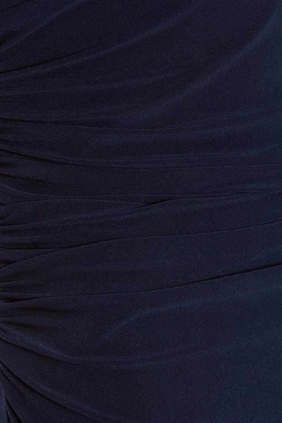 Quiz Knot Front Mini Dress Navy Clearance