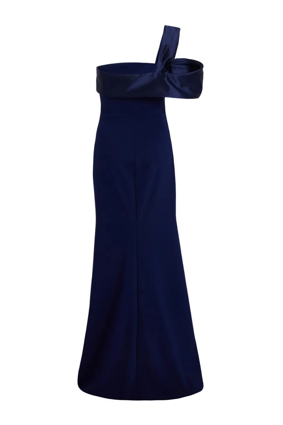 Quiz One Shoulder Maxi Dress Navy Sale