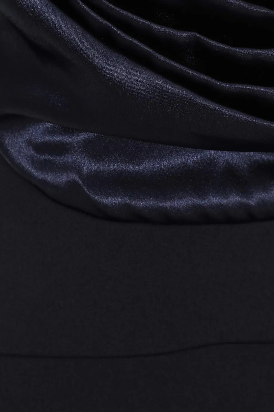 Quiz Navy Satin Drop Shoulder Maxi Dress New
