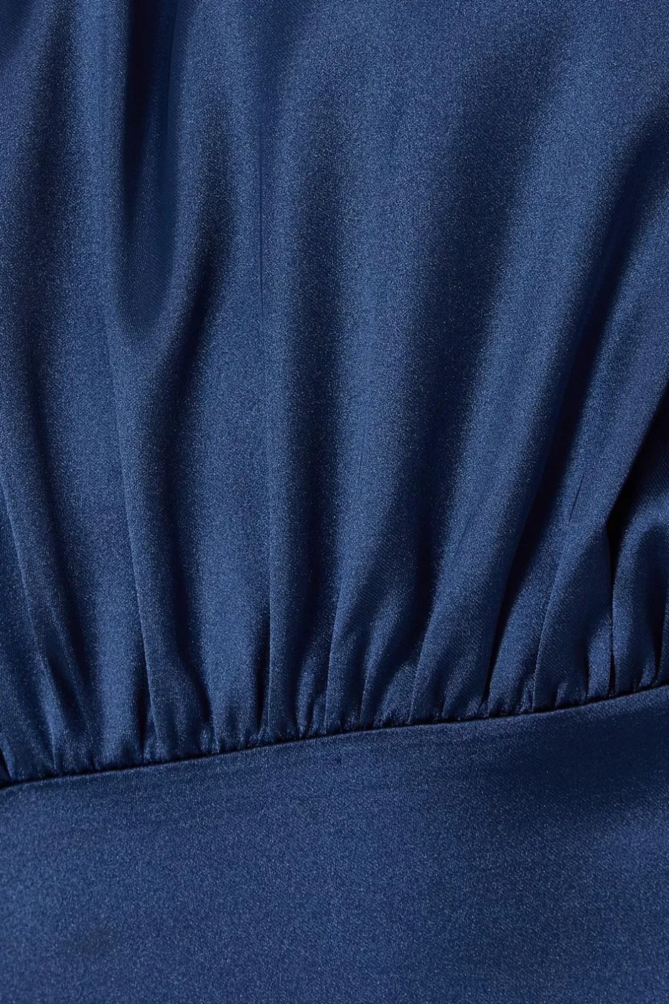 Quiz Navy Satin Maxi Dress Sale