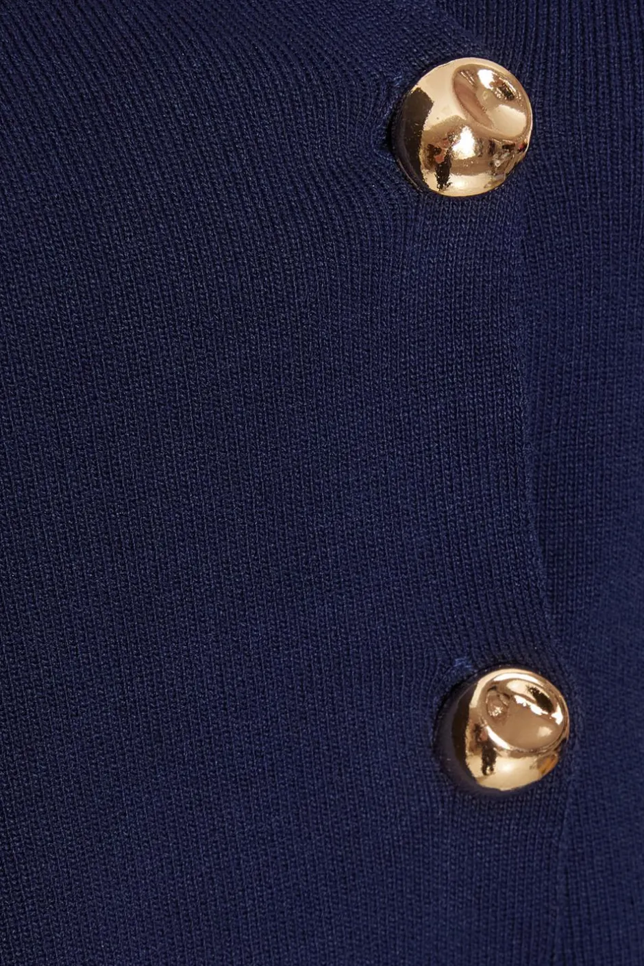 Quiz Short Sleeve Knit Cardigan Navy Online