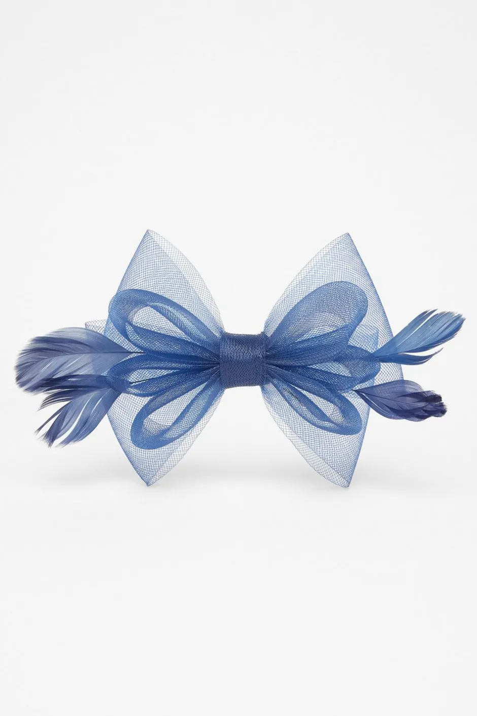 Quiz Small Bow Clasp Fascinator Navy Online