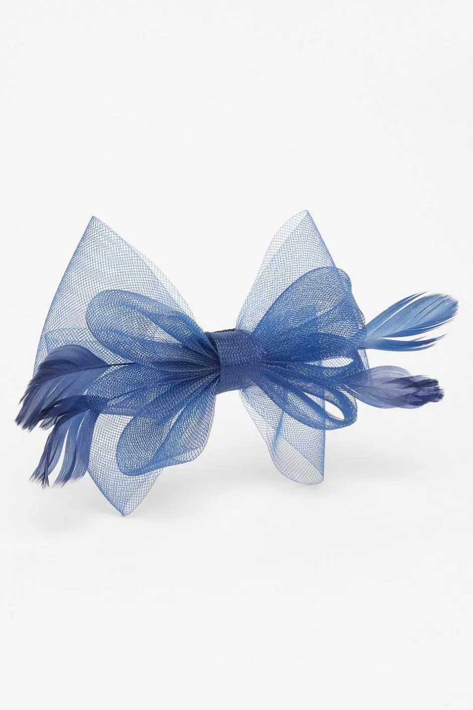 Quiz Small Bow Clasp Fascinator Navy Online
