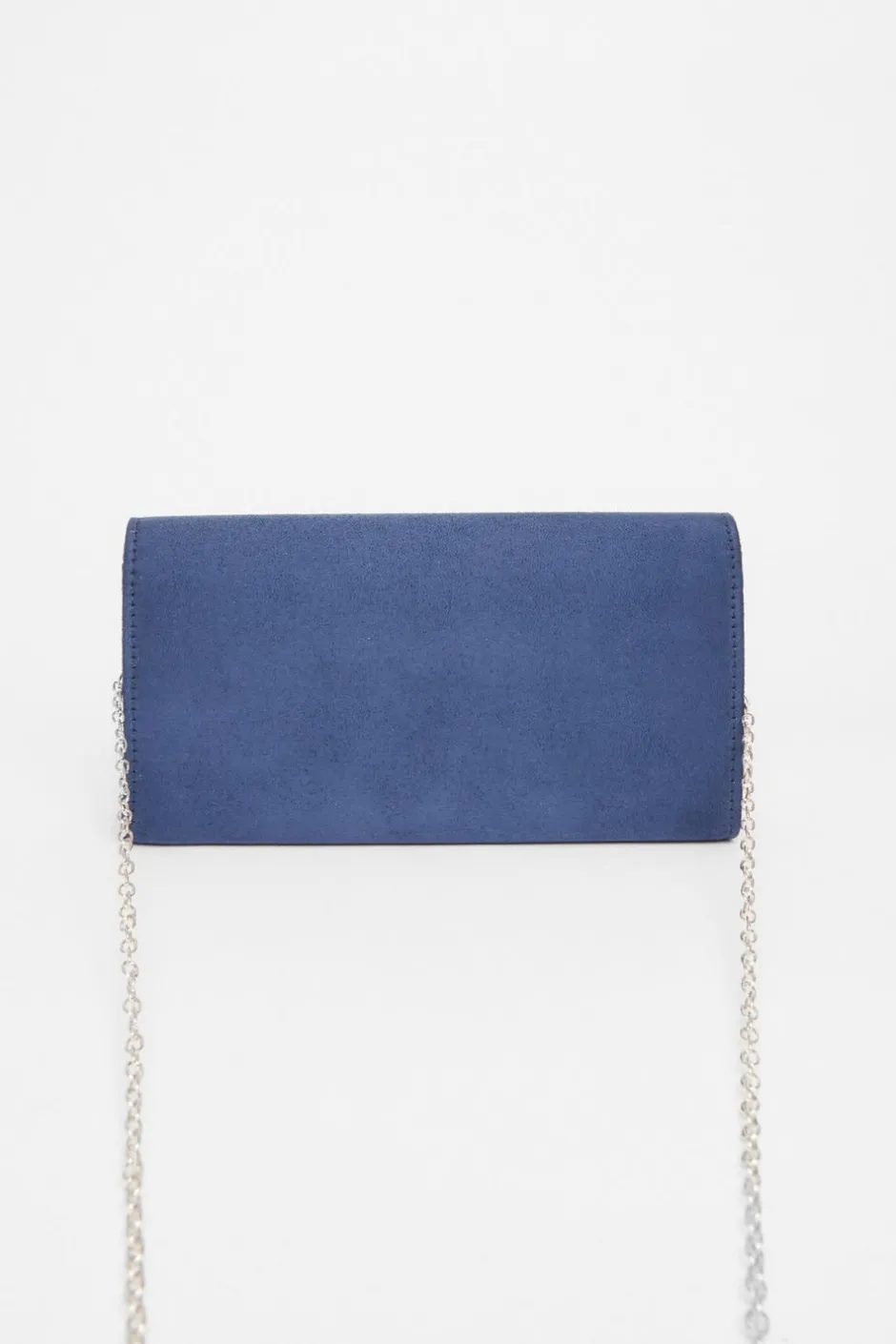 Quiz Thin Clutch Bag Navy Online