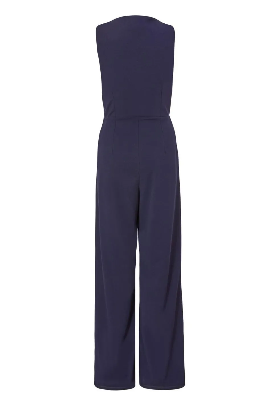 Quiz Waistcoat Jumpsuit Navy New