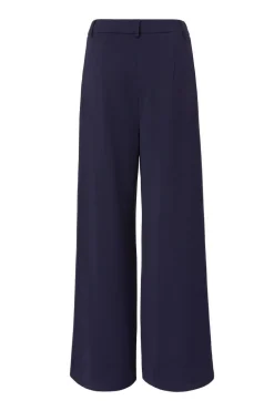 Quiz Wide Leg Trousers Navy