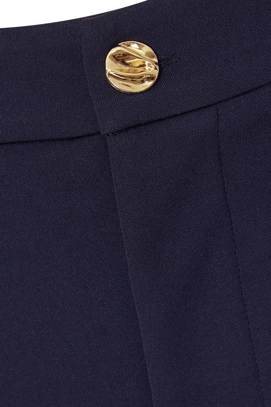 Quiz Wide Leg Trousers Navy