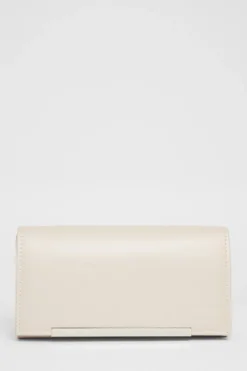 Quiz Long Clutch Bag Nude Sale