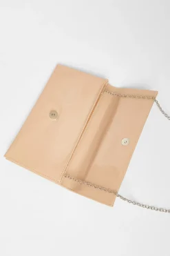 Quiz Patent Fold Over Envelope Bag Nude Sale