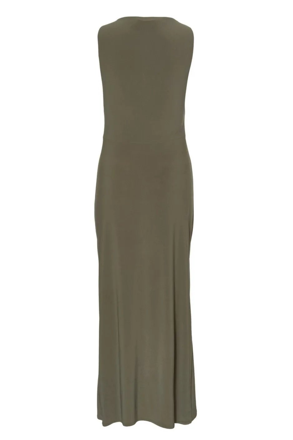 Quiz Olive Wrap Midaxi Dress Discount