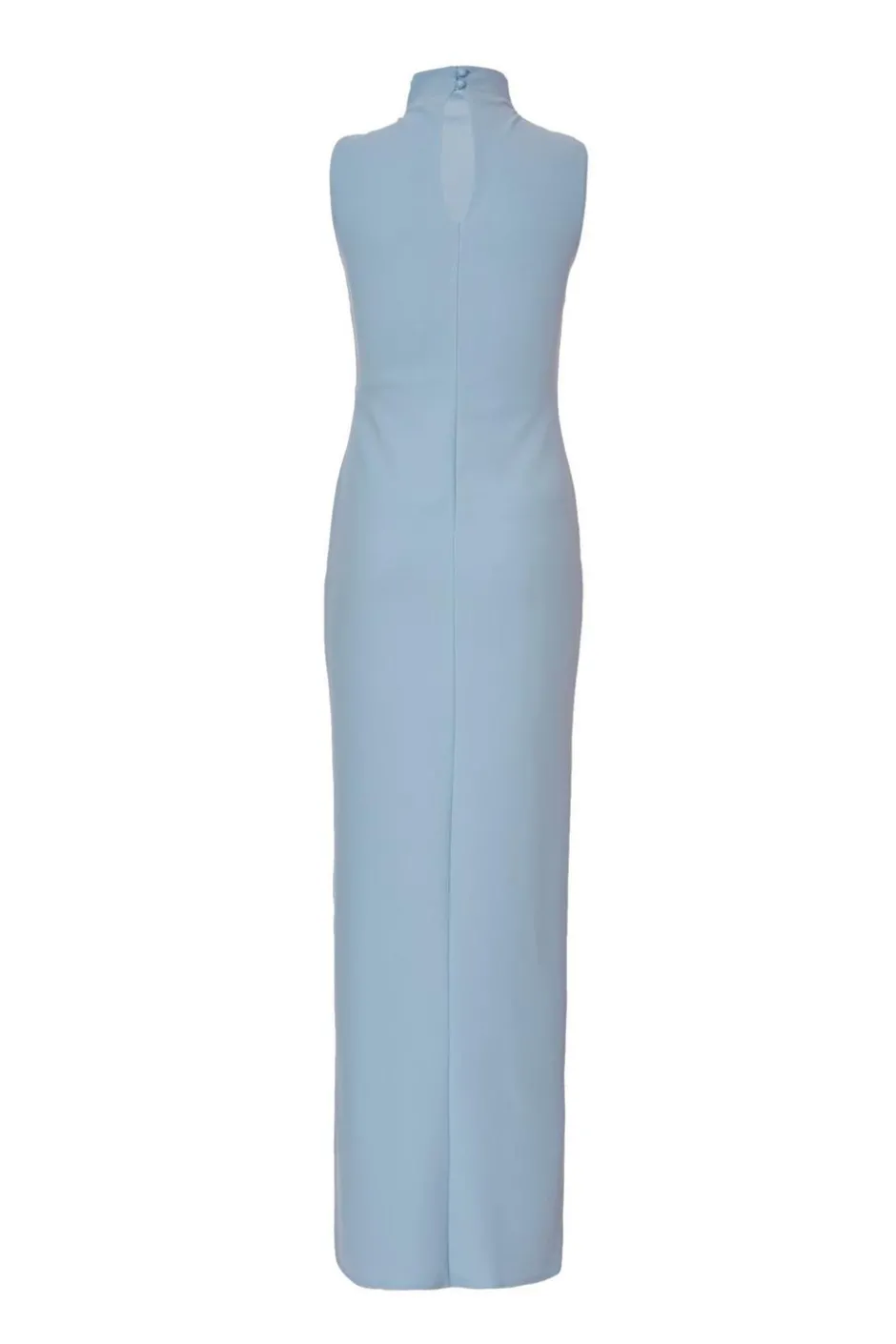 Quiz Pale Blue High Neck Maxi Dress Best