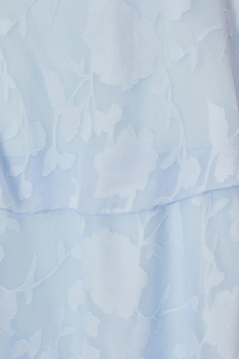 Quiz Jacquard Maxi Dress Pale Blue Discount
