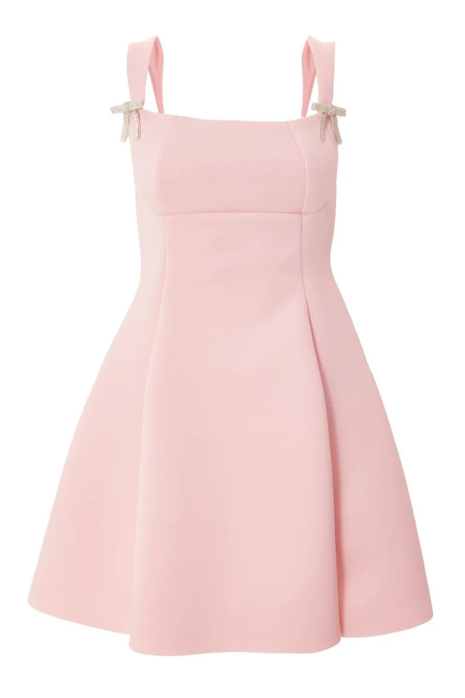 Quiz Pale Pink A-Line Mini Dress Baby Pink New