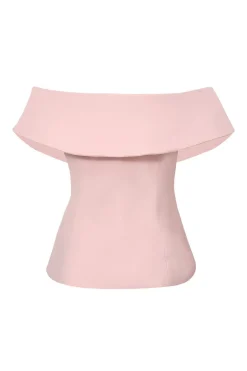 Quiz Bardot Waistcoat Pale Pink Discount