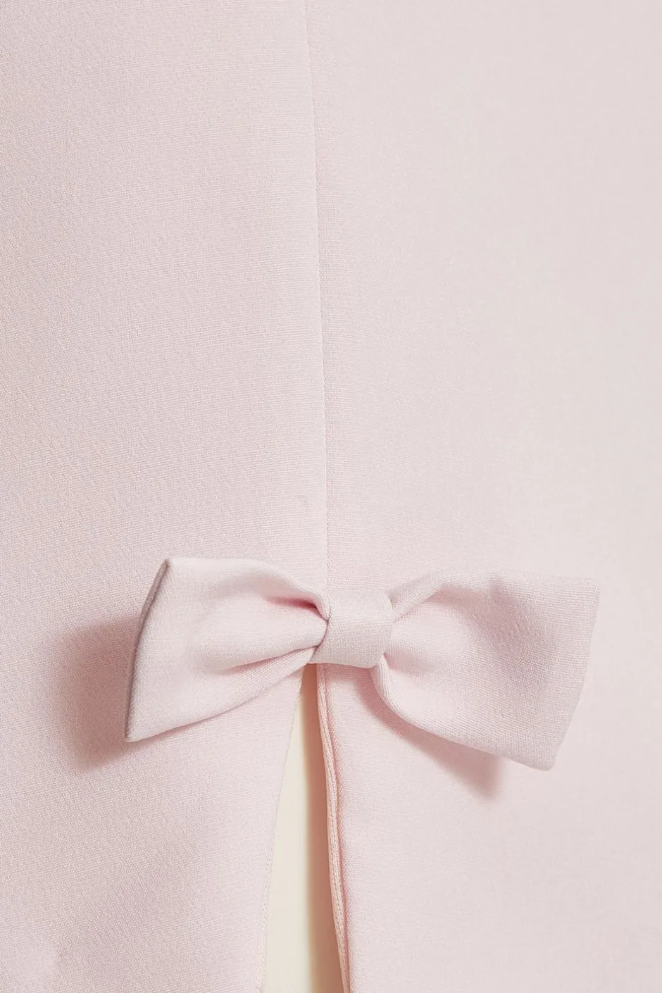 Quiz Bow Detail Skirt Pale Pink Outlet