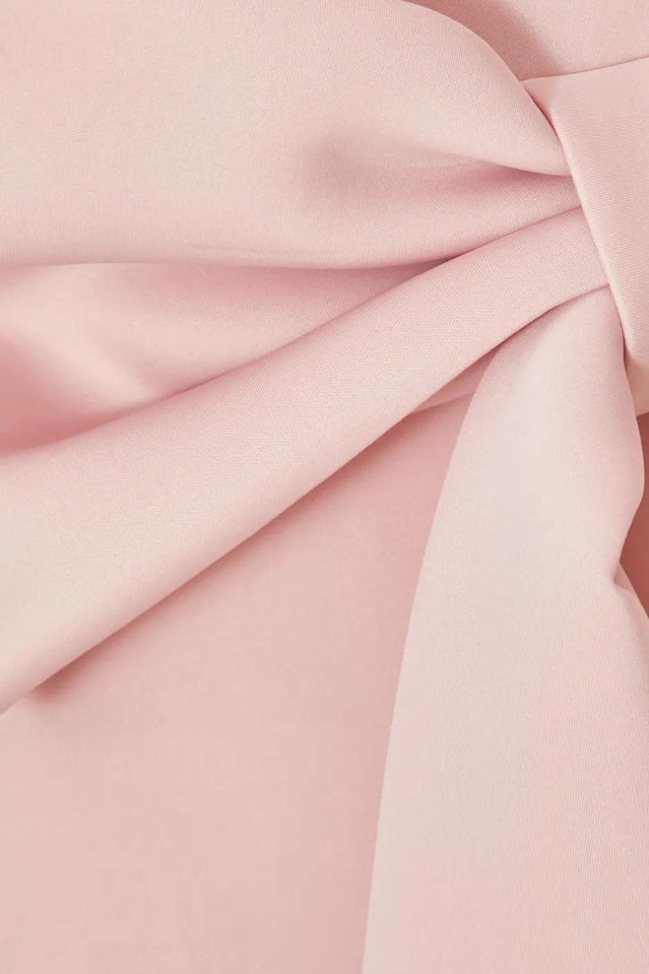Quiz Strapless Bow Midaxi Dress Pale Pink Hot