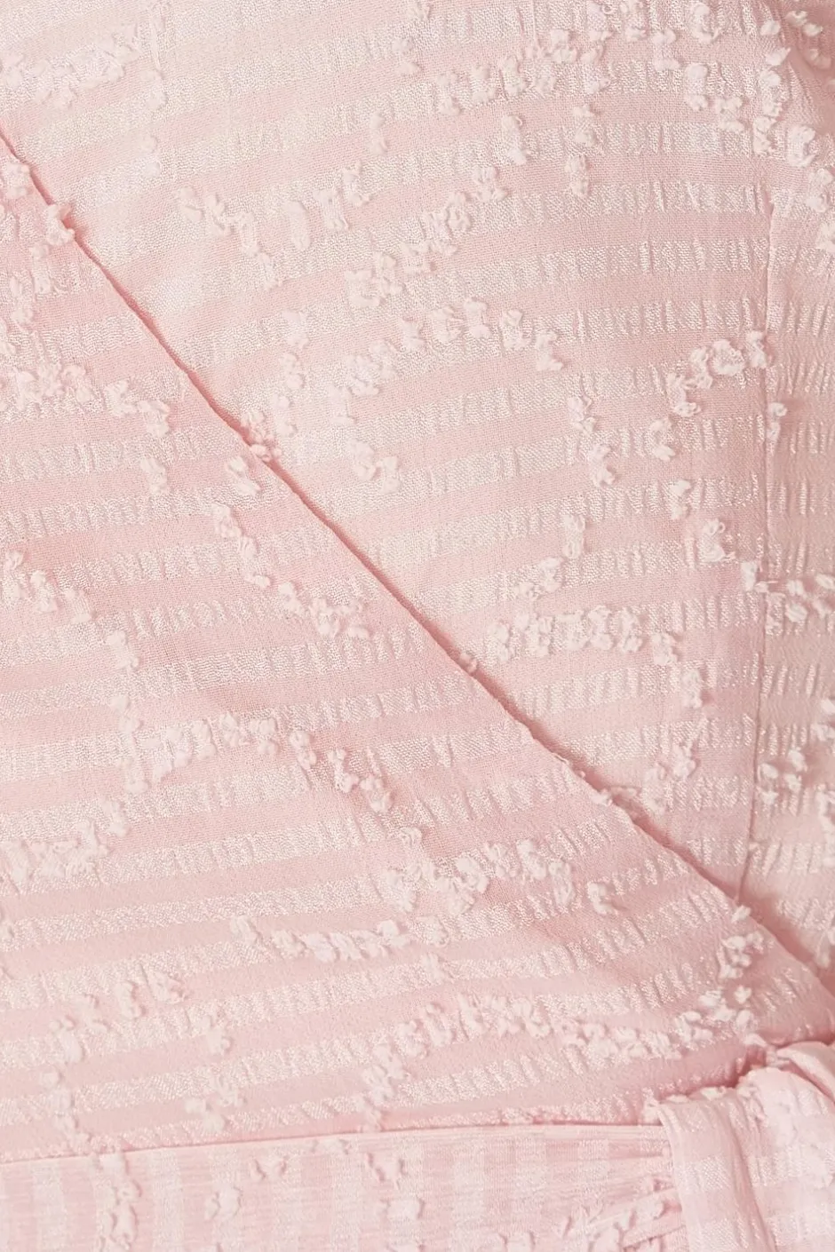 Quiz Pale Pink Textured Chiffon Midi Dress Online